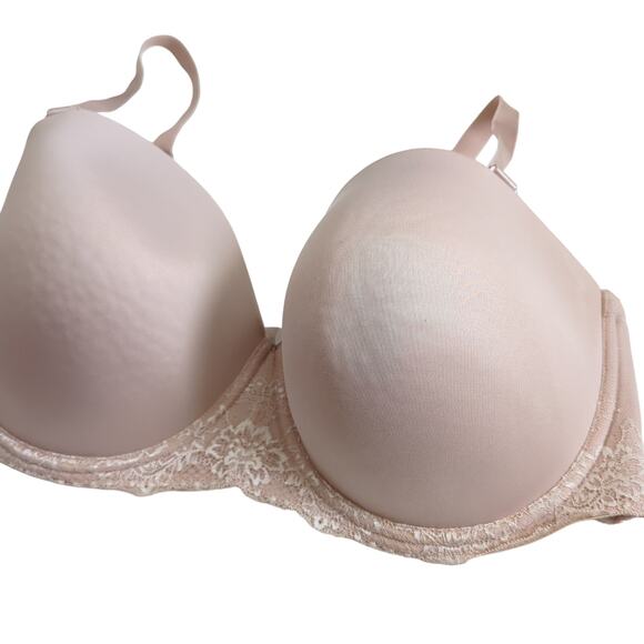 Torrid Bra 42F Multiway Strap Convertible Underwire Lightly Padded Nude Beige - Picture 3 of 5